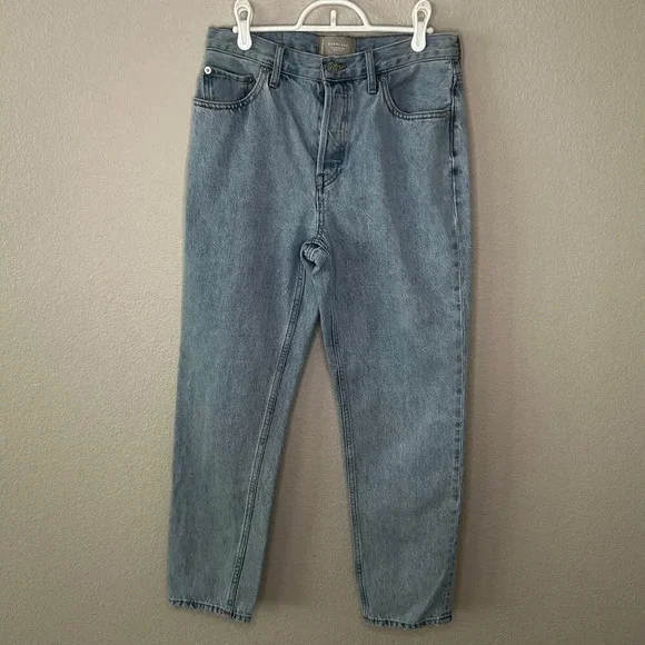 Everalne 90's cheeky ankle jean organic cotton light wash size 28 - Picture 1 of 10